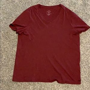 Men’s V-Neck Armani Exchange T Shirt